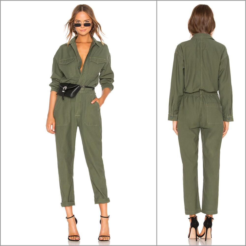 Citizens of Humanity Surplus MARTA Jumpsuit in Green size XS
